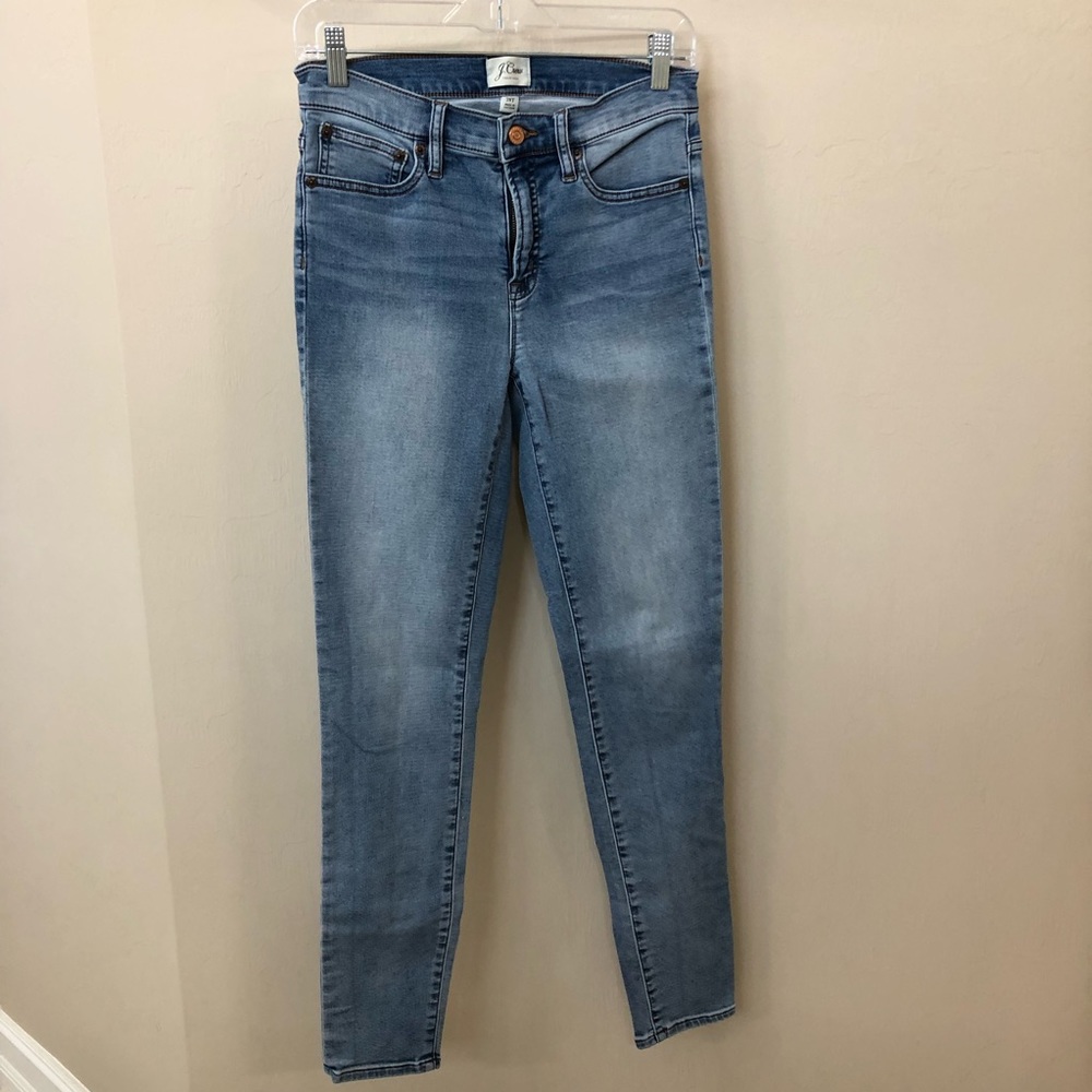 J. Crew 9” High-Rise Jeans